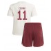 Billige Bayern Munich Kingsley Coman #11 Børnetøj Tredjetrøje til baby 2023-24 Kortærmet (+ korte bukser)